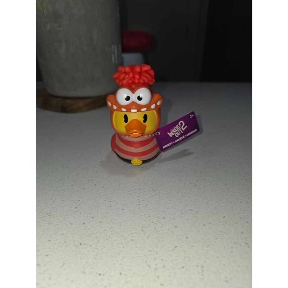 Inside Out 2 Orange Anxiety Duck Figure Disney Parks